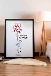Wallity Artplstksyh25 - 3348 Pintura Decorativa Enmarcada Multicolor